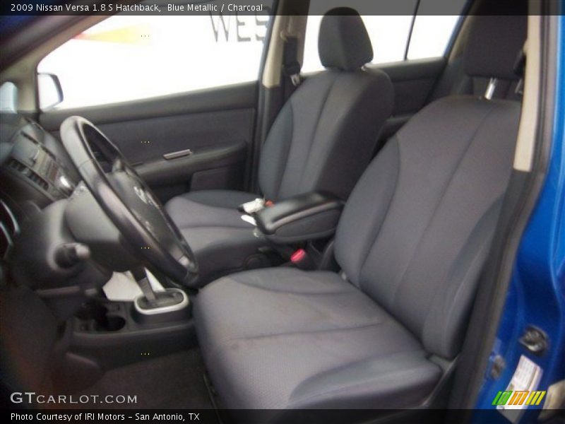 Blue Metallic / Charcoal 2009 Nissan Versa 1.8 S Hatchback