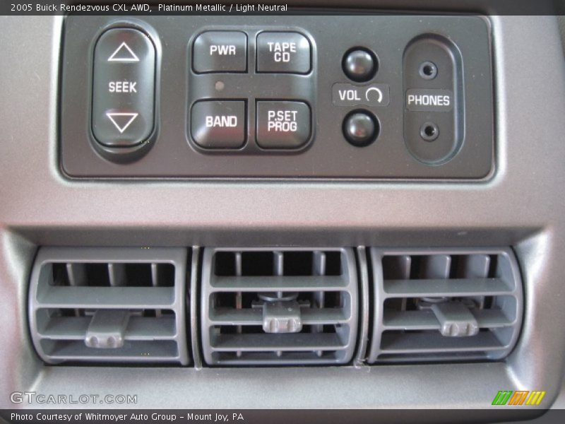 Platinum Metallic / Light Neutral 2005 Buick Rendezvous CXL AWD