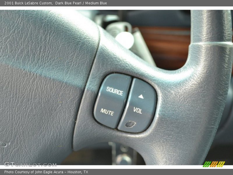 Dark Blue Pearl / Medium Blue 2001 Buick LeSabre Custom