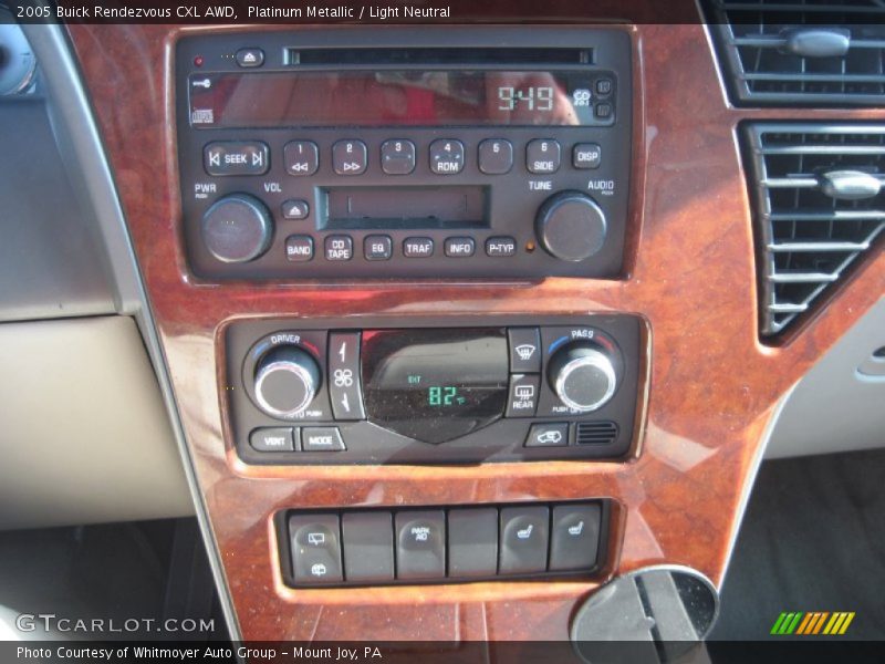 Platinum Metallic / Light Neutral 2005 Buick Rendezvous CXL AWD
