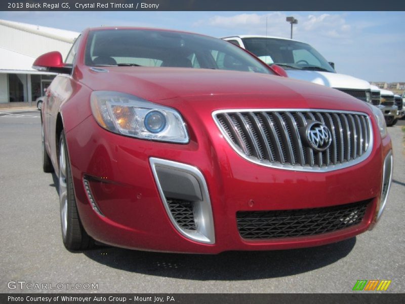 Crystal Red Tintcoat / Ebony 2013 Buick Regal GS
