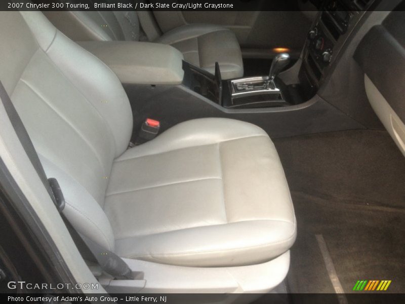 Brilliant Black / Dark Slate Gray/Light Graystone 2007 Chrysler 300 Touring