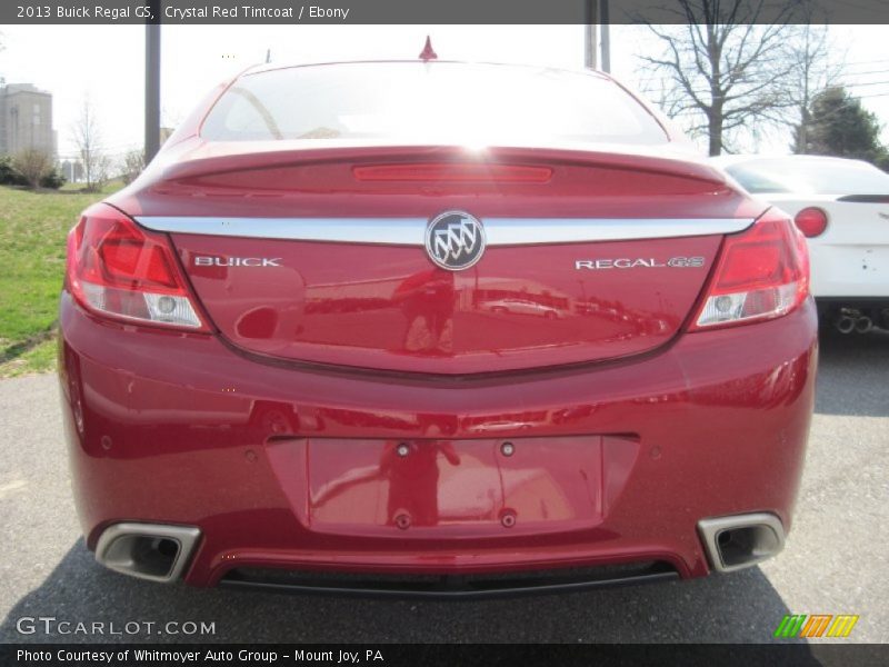 Crystal Red Tintcoat / Ebony 2013 Buick Regal GS