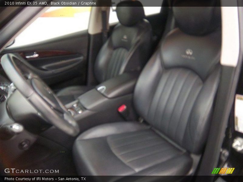 Black Obsidian / Graphite 2010 Infiniti EX 35 AWD
