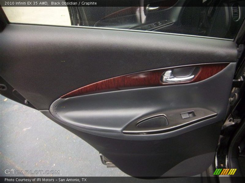 Black Obsidian / Graphite 2010 Infiniti EX 35 AWD