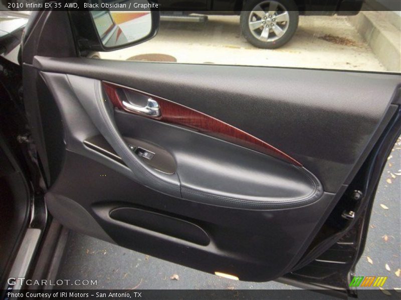 Black Obsidian / Graphite 2010 Infiniti EX 35 AWD
