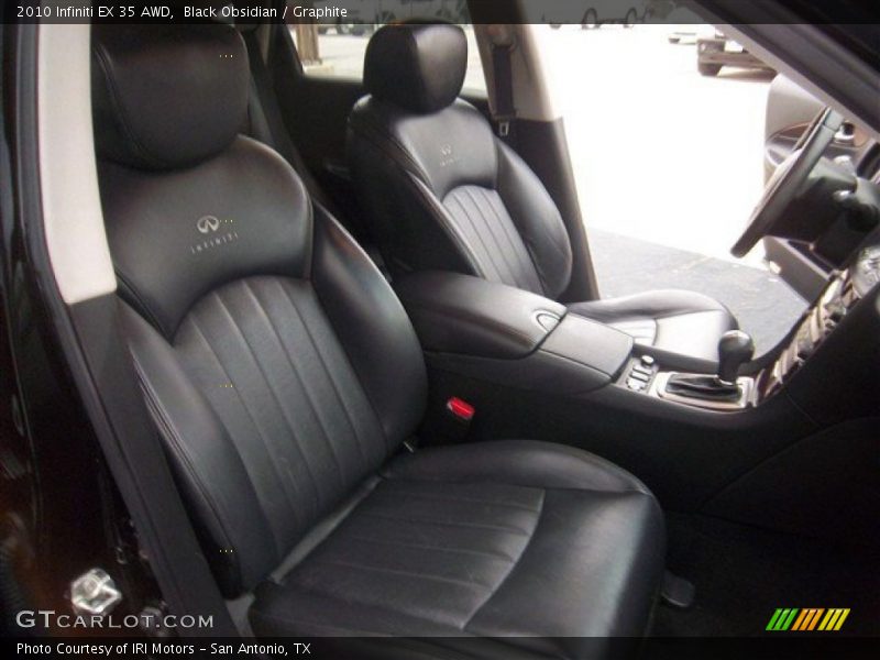 Black Obsidian / Graphite 2010 Infiniti EX 35 AWD