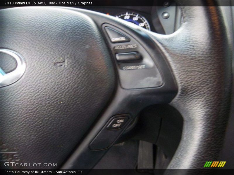 Black Obsidian / Graphite 2010 Infiniti EX 35 AWD