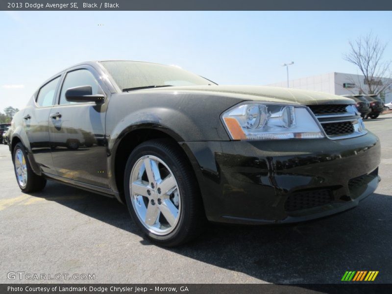 Black / Black 2013 Dodge Avenger SE
