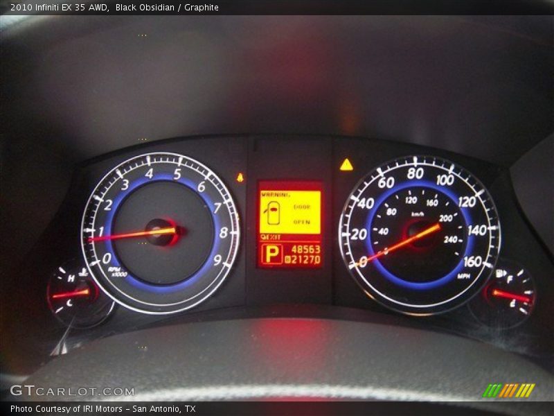 Black Obsidian / Graphite 2010 Infiniti EX 35 AWD