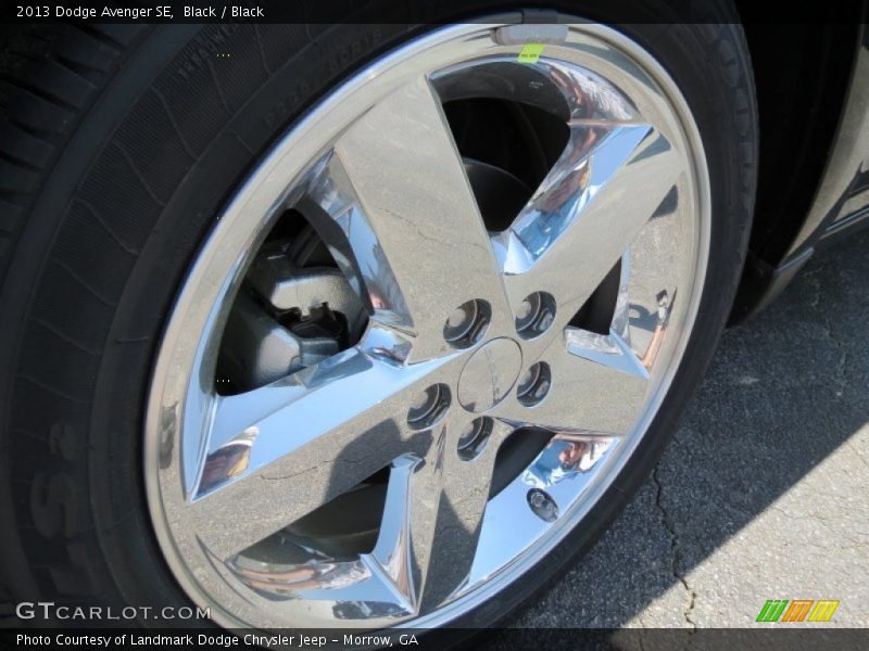 Black / Black 2013 Dodge Avenger SE