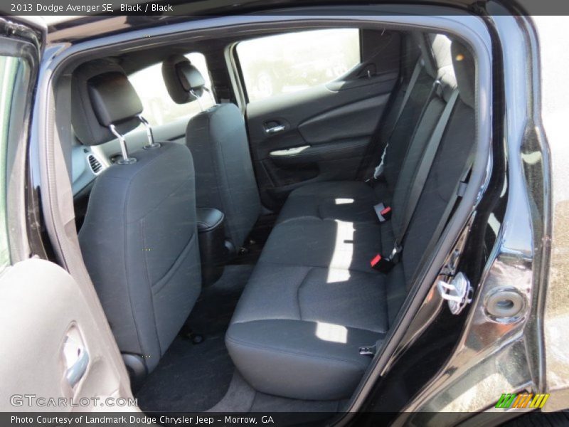 Black / Black 2013 Dodge Avenger SE