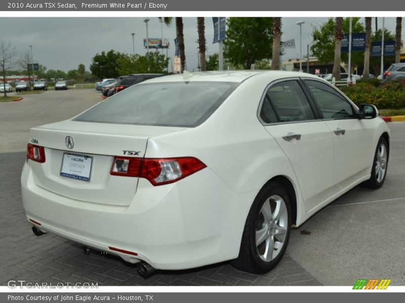 Premium White Pearl / Ebony 2010 Acura TSX Sedan
