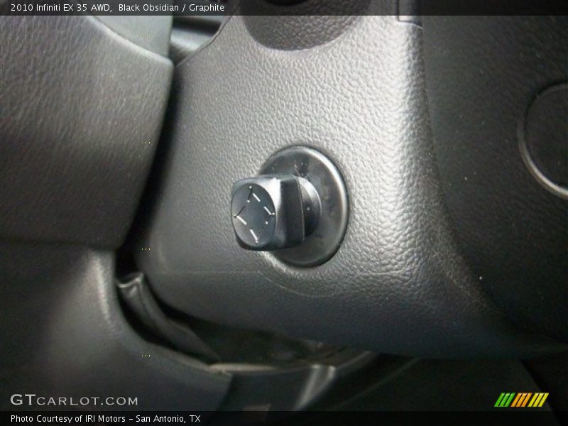 Black Obsidian / Graphite 2010 Infiniti EX 35 AWD