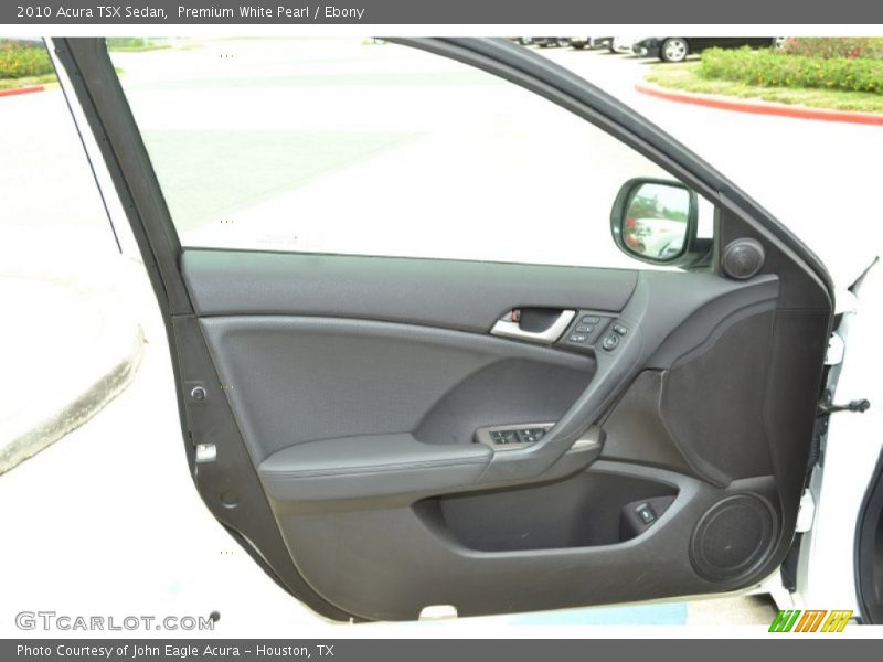 Premium White Pearl / Ebony 2010 Acura TSX Sedan