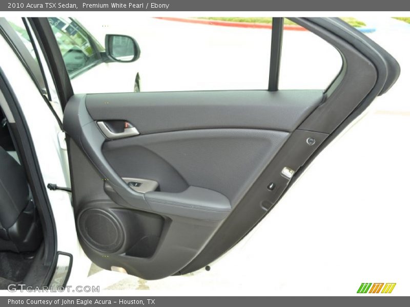 Premium White Pearl / Ebony 2010 Acura TSX Sedan