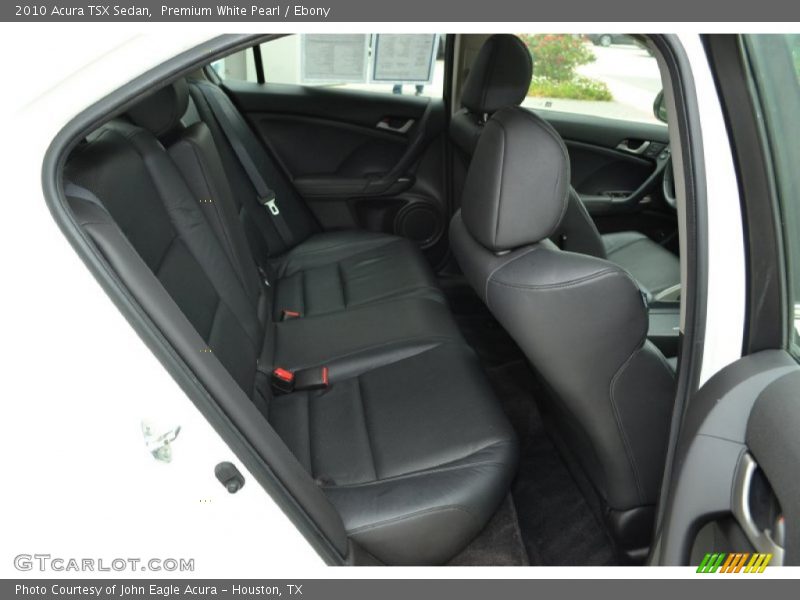 Premium White Pearl / Ebony 2010 Acura TSX Sedan