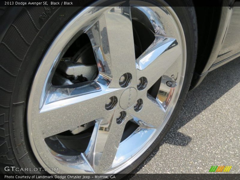 Black / Black 2013 Dodge Avenger SE