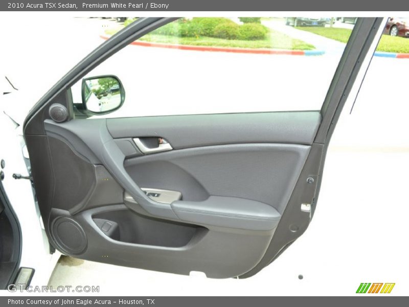 Premium White Pearl / Ebony 2010 Acura TSX Sedan