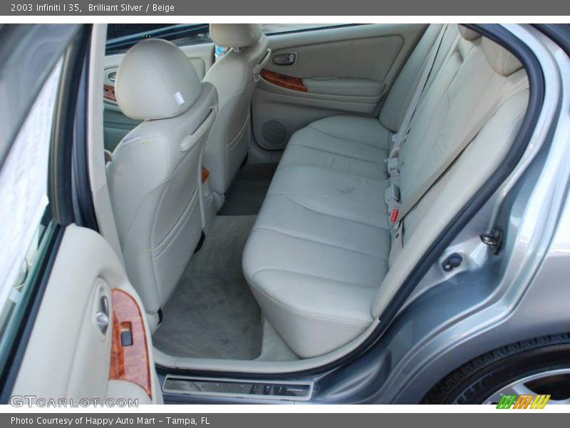 Brilliant Silver / Beige 2003 Infiniti I 35