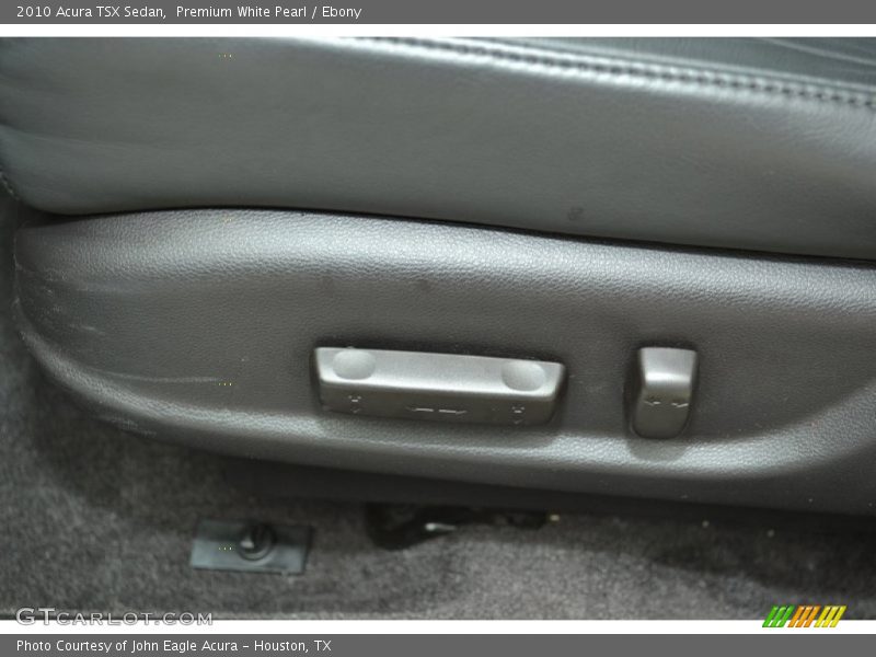 Premium White Pearl / Ebony 2010 Acura TSX Sedan