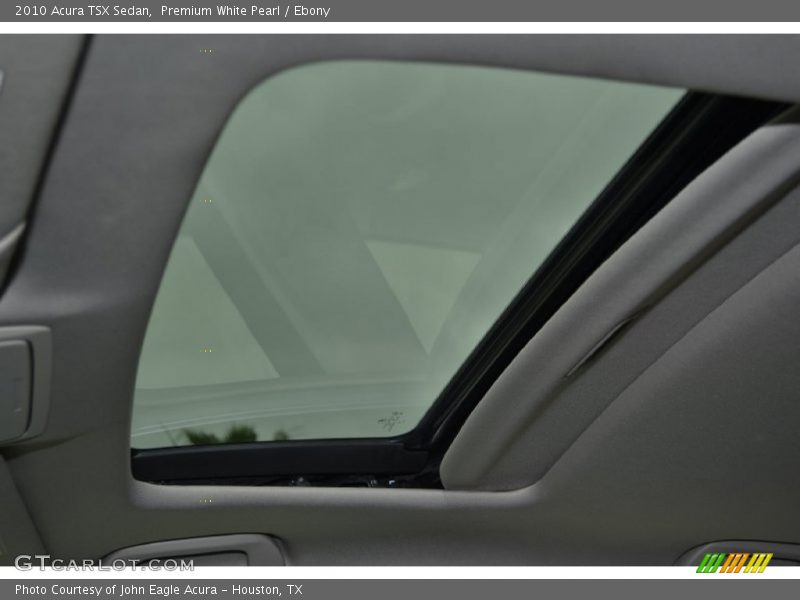 Premium White Pearl / Ebony 2010 Acura TSX Sedan