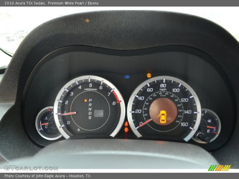 Premium White Pearl / Ebony 2010 Acura TSX Sedan