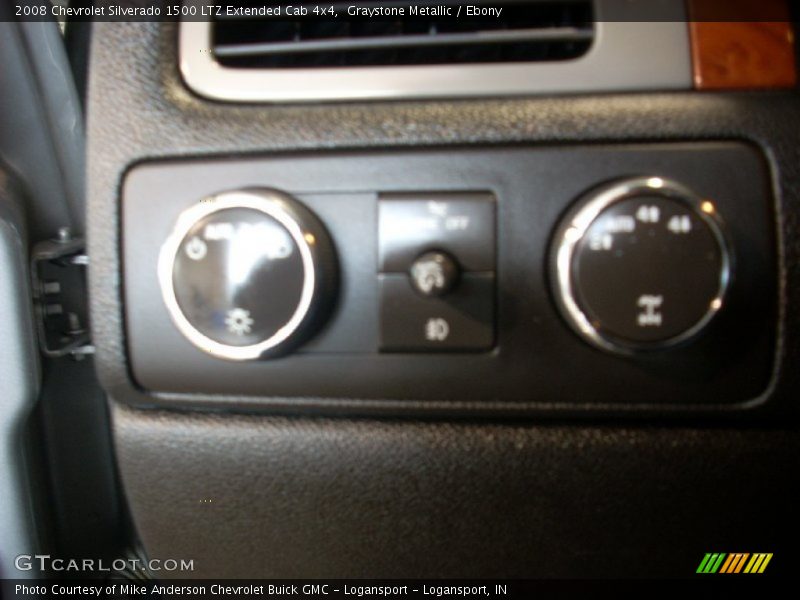 Graystone Metallic / Ebony 2008 Chevrolet Silverado 1500 LTZ Extended Cab 4x4