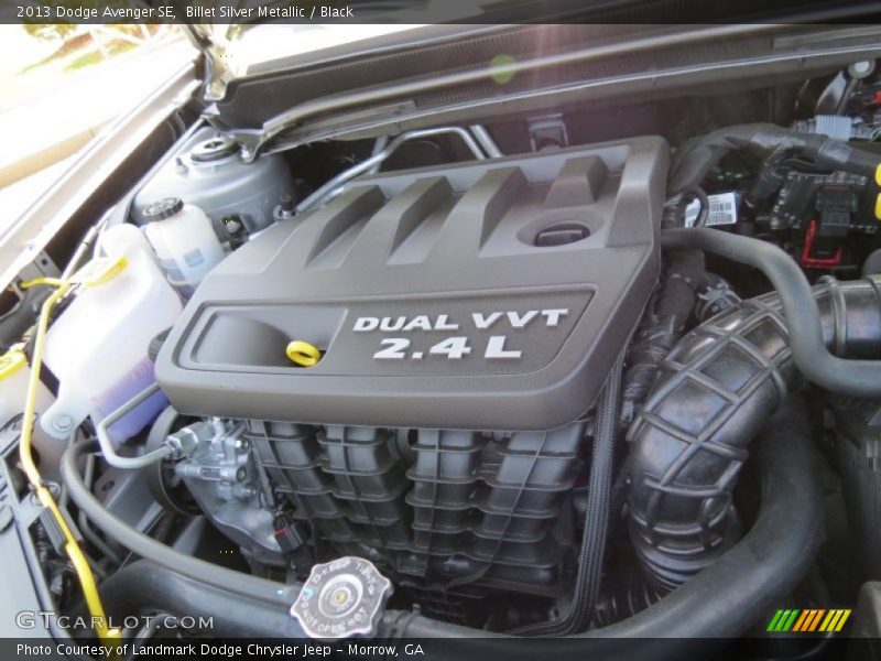 Billet Silver Metallic / Black 2013 Dodge Avenger SE