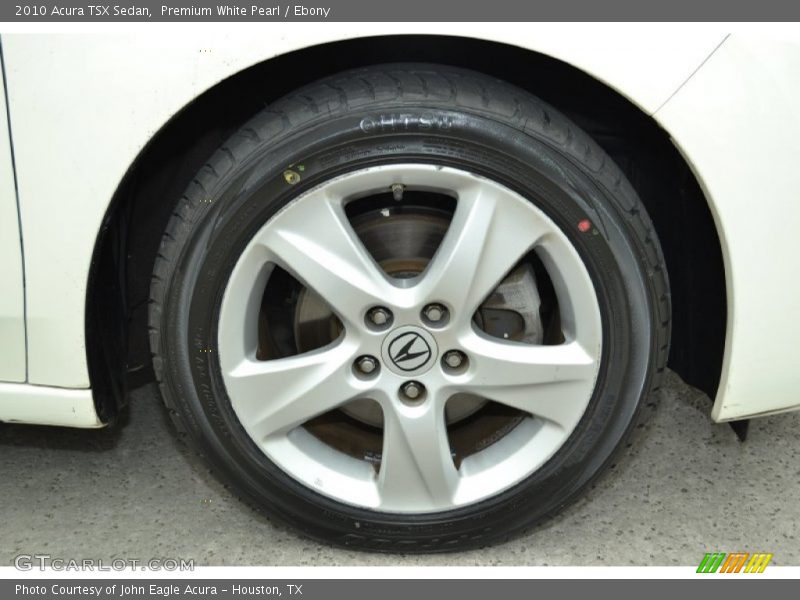 Premium White Pearl / Ebony 2010 Acura TSX Sedan