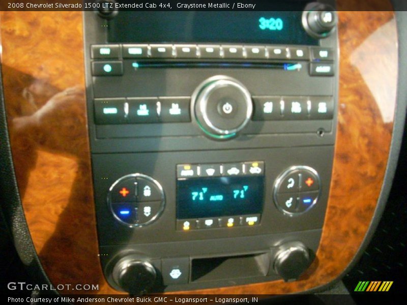 Graystone Metallic / Ebony 2008 Chevrolet Silverado 1500 LTZ Extended Cab 4x4