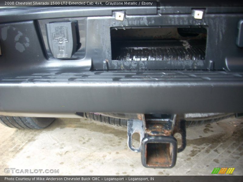 Graystone Metallic / Ebony 2008 Chevrolet Silverado 1500 LTZ Extended Cab 4x4