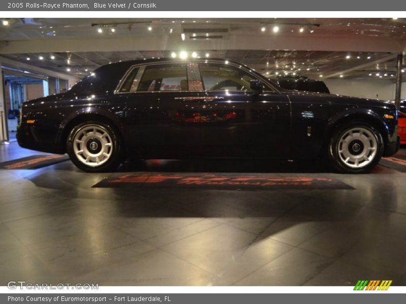 Blue Velvet / Cornsilk 2005 Rolls-Royce Phantom