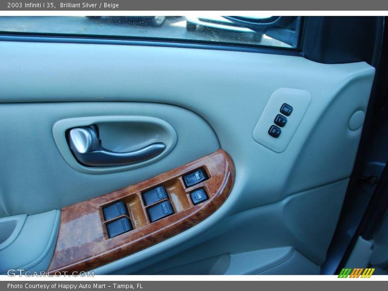 Brilliant Silver / Beige 2003 Infiniti I 35