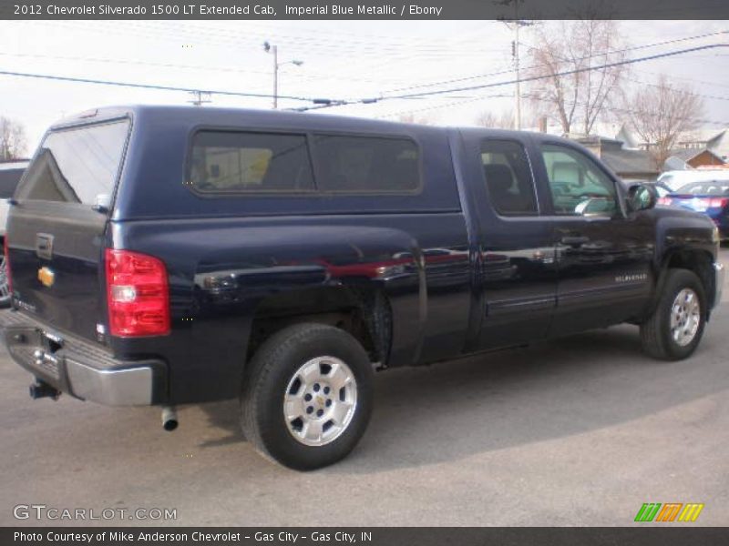 Imperial Blue Metallic / Ebony 2012 Chevrolet Silverado 1500 LT Extended Cab