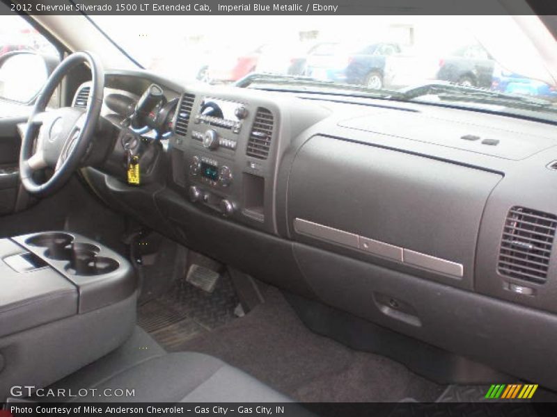 Imperial Blue Metallic / Ebony 2012 Chevrolet Silverado 1500 LT Extended Cab