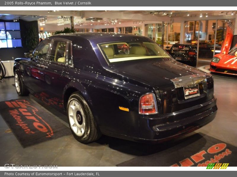 Blue Velvet / Cornsilk 2005 Rolls-Royce Phantom