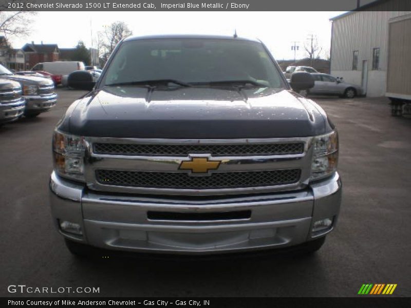 Imperial Blue Metallic / Ebony 2012 Chevrolet Silverado 1500 LT Extended Cab