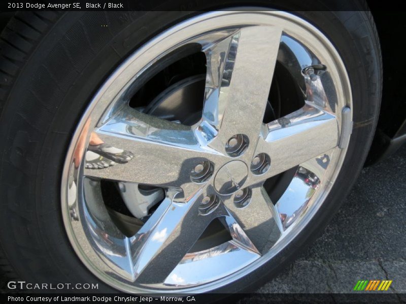 Black / Black 2013 Dodge Avenger SE