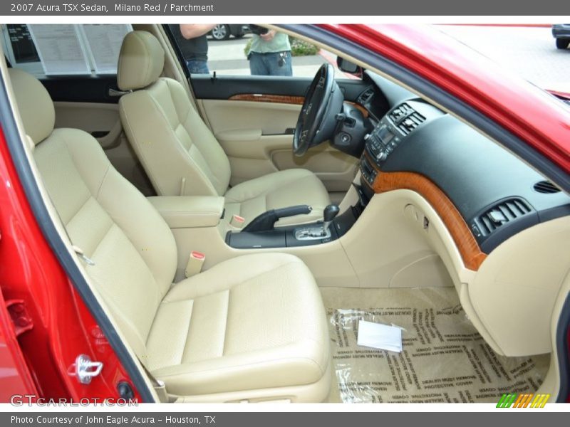 Front Seat of 2007 TSX Sedan