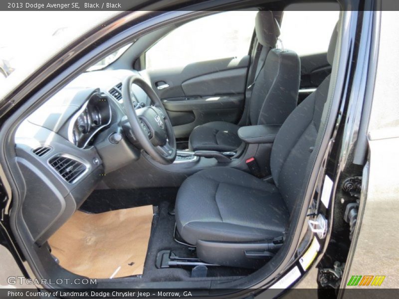 Black / Black 2013 Dodge Avenger SE