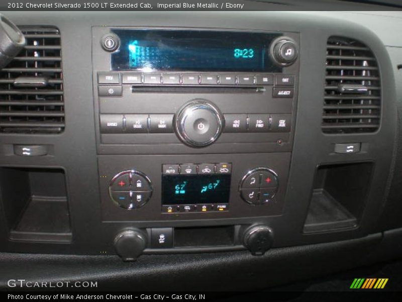 Imperial Blue Metallic / Ebony 2012 Chevrolet Silverado 1500 LT Extended Cab