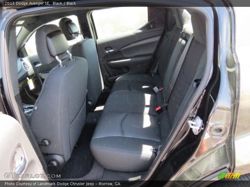Black / Black 2013 Dodge Avenger SE