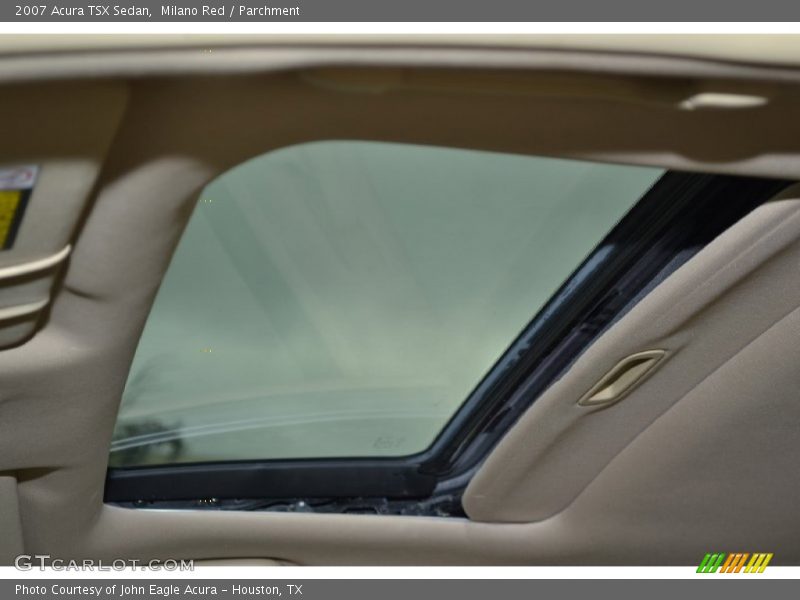 Milano Red / Parchment 2007 Acura TSX Sedan