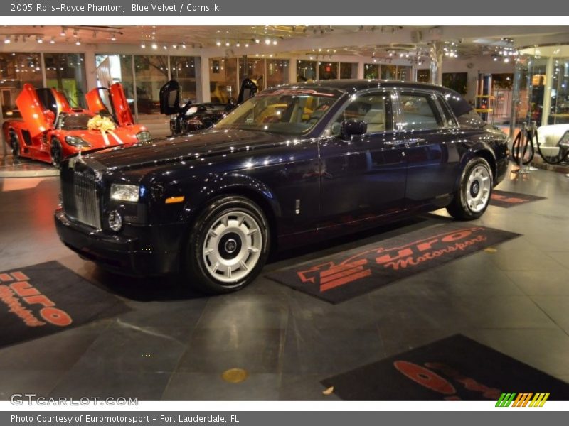 Blue Velvet / Cornsilk 2005 Rolls-Royce Phantom