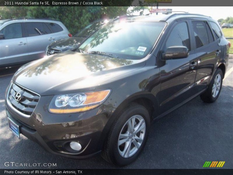 Espresso Brown / Cocoa Black 2011 Hyundai Santa Fe SE