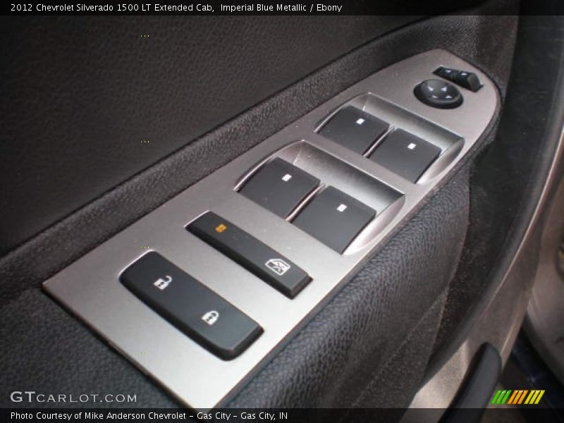 Imperial Blue Metallic / Ebony 2012 Chevrolet Silverado 1500 LT Extended Cab