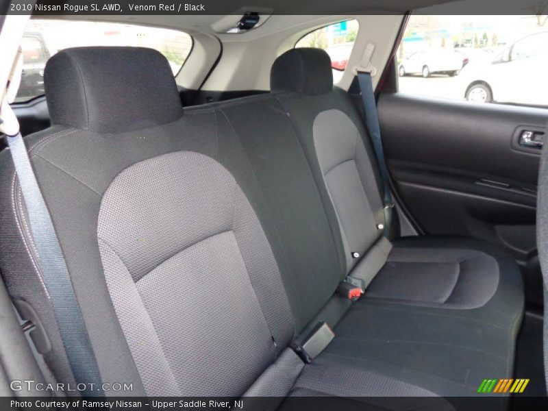 Venom Red / Black 2010 Nissan Rogue SL AWD