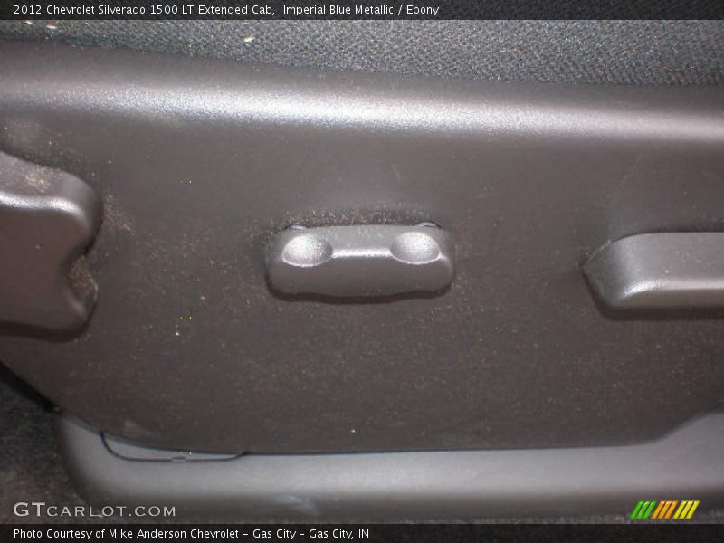 Imperial Blue Metallic / Ebony 2012 Chevrolet Silverado 1500 LT Extended Cab