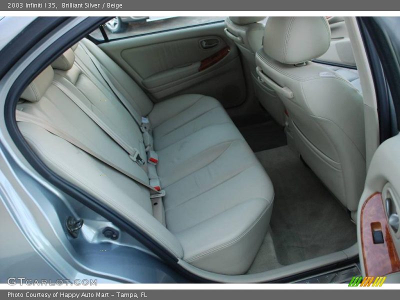 Brilliant Silver / Beige 2003 Infiniti I 35
